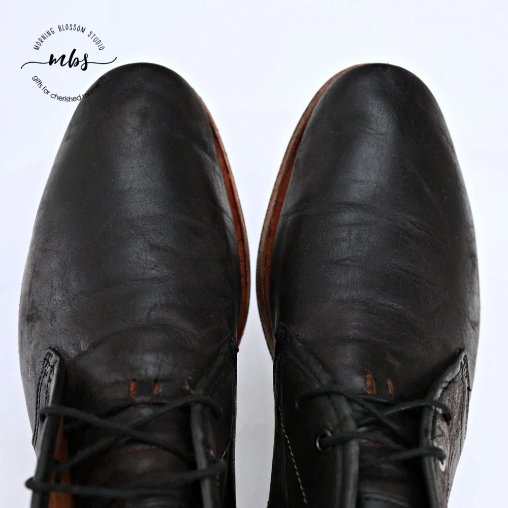 Timberland Boot Company Wodehouse Leather Raw Welt Chukka Boots Black Men 9
